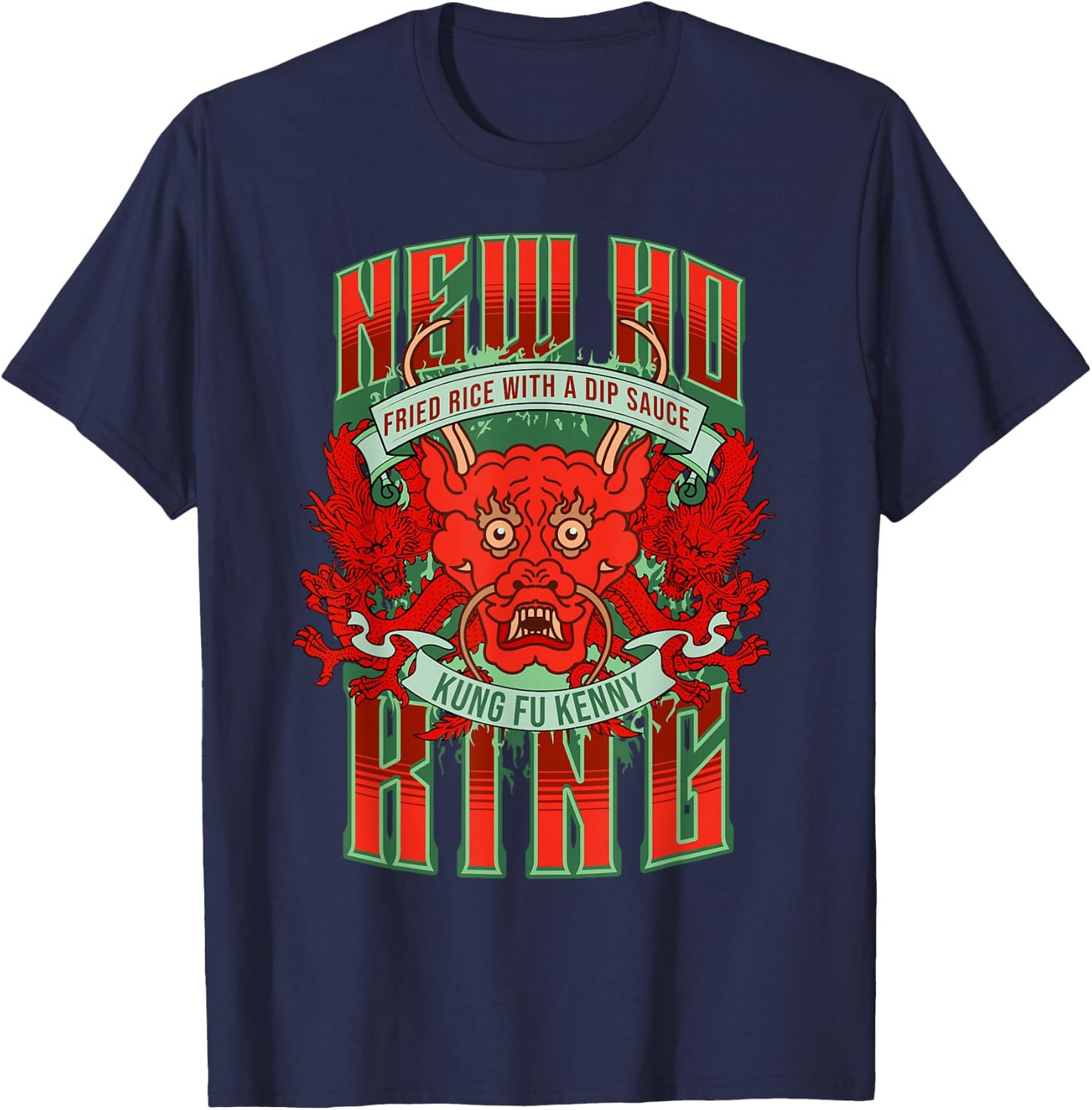 New ho king Kendrick euphoria kung fu kenny reference T-Shirt - T-Shirt | Navy