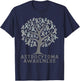 Astrocytoma Awareness Tree Ribbons, Wear grey T-Shirt - T-Shirt | Navy