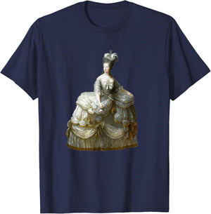 Madame Le Brun Marie Antoinette, Queen of France T-Shirt - T-Shirt | Navy