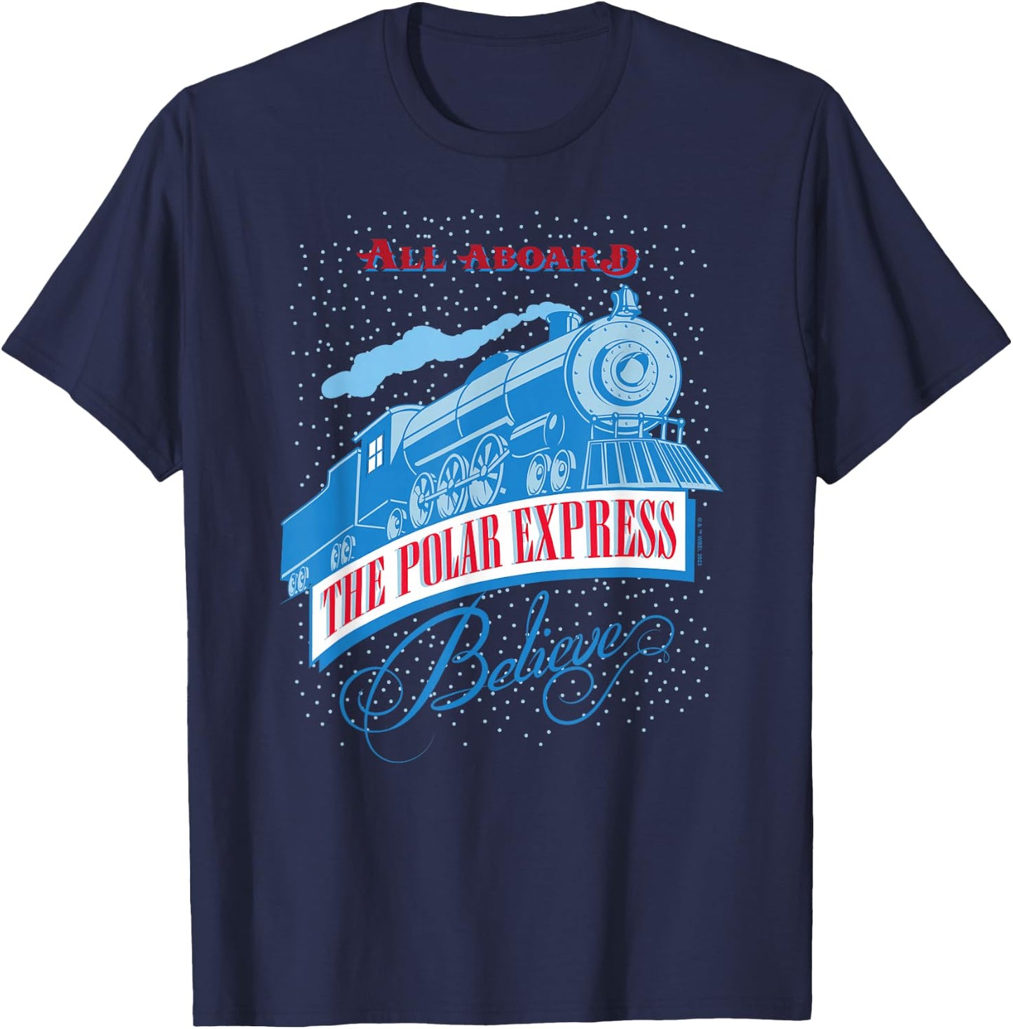 The Polar Express - Believe T-Shirt - T-Shirt | Navy