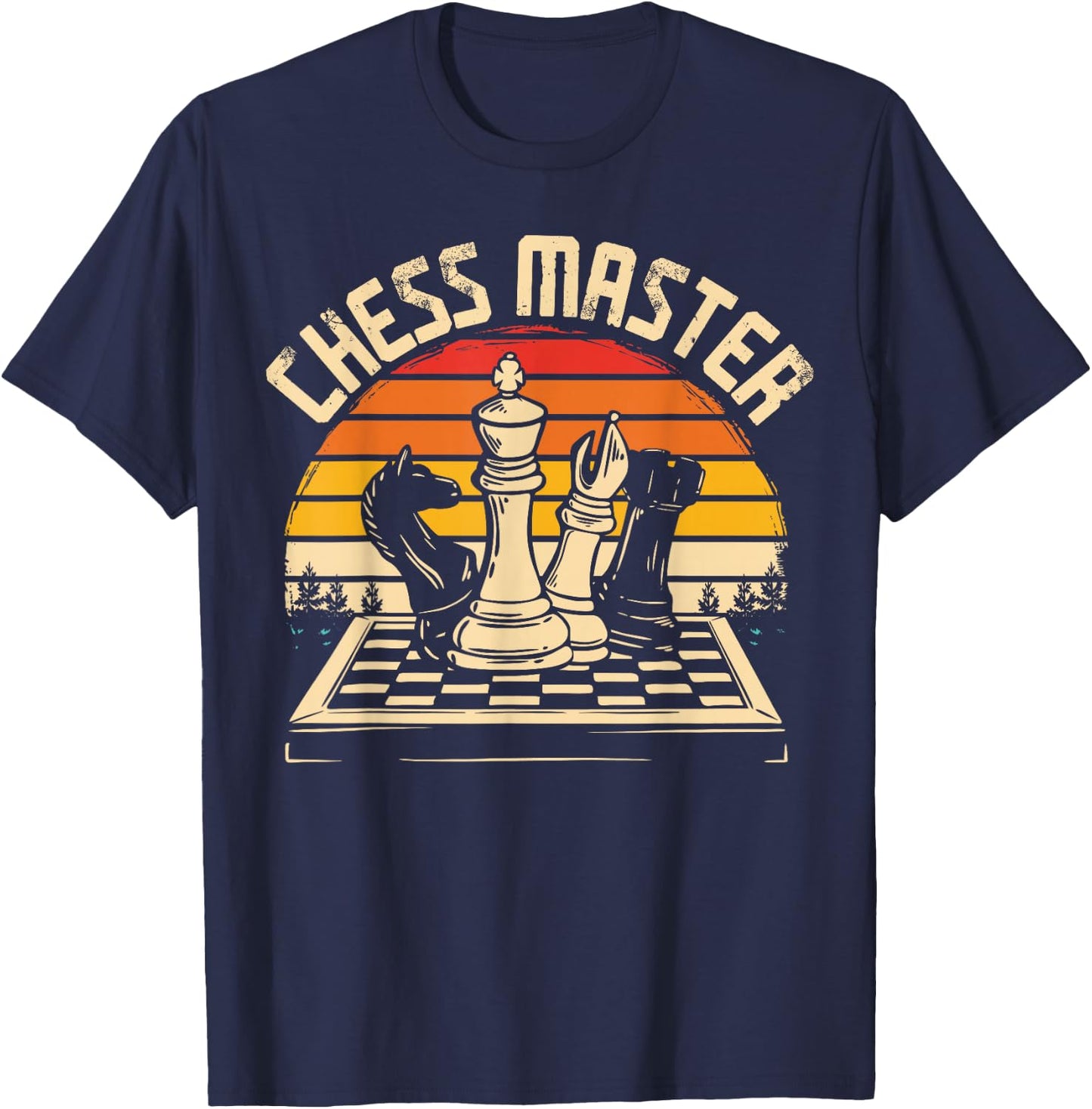Chess Master T-Shirt - T-Shirt | Navy
