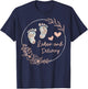 Funny Labor and Delivery Nurse Co - Women's Retro Floral Nursing Shirt - Black, Small - Short Sleeve T-Shirt - T-Shirt | Navy