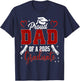 Senior Dad 2025 Graduation Proud Dad of a 2025 graduate T-Shirt - T-Shirt | Navy