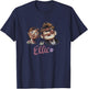 Disney Pixar Up Carl & Ellie Couple His Ellie Distressed T-Shirt - T-Shirt | Navy