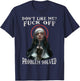 DON'T LIKE-ME F-OFF Defiant Nun T-Shirt - T-Shirt | Navy