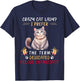 Crazy Cat Lady I Prefer The Term Dedicated Feline Enthusiast T-Shirt - T-Shirt | Navy