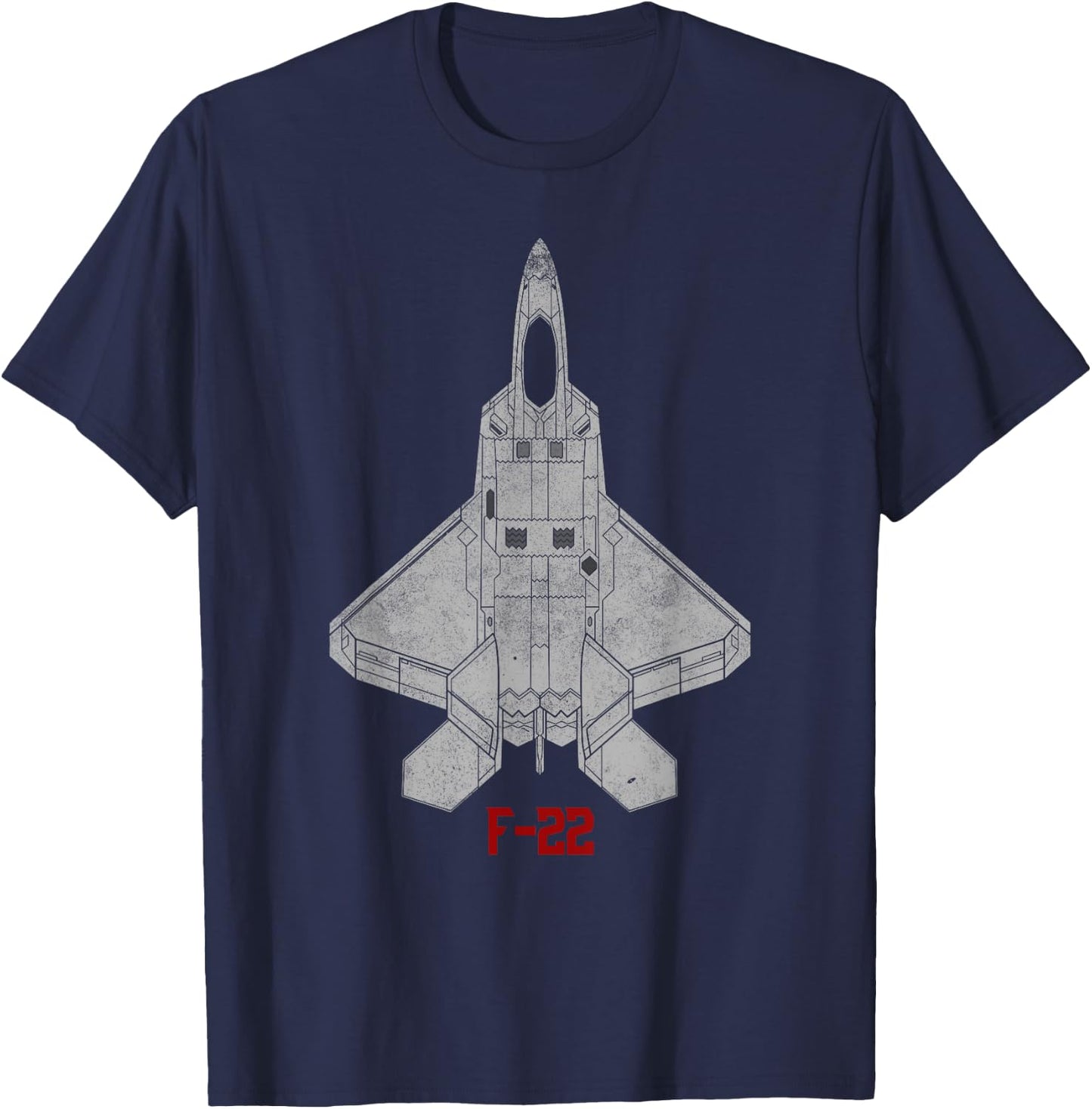 Military Aircraft F-22 Raptor Pilot Gifts T Shirt USAF T-Shirt - T-Shirt | Navy