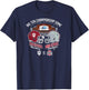 Indiana vs Ohio State Big Ten Championship 2025 Football T-Shirt - T-Shirt | Navy