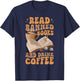 Banned Books Coffee T-Shirt - T-Shirt | Navy