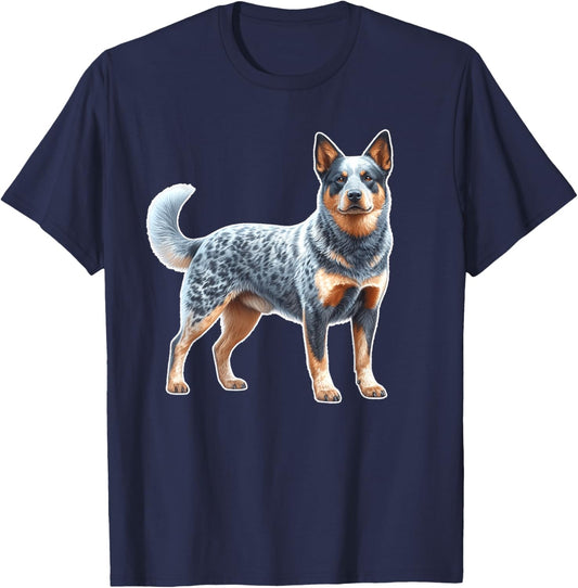 Australian Cattle Dog T-Shirt - T-Shirt | Navy
