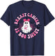 Breast Cancer Is Boo Sheet Boo Ghost Happy Halloween T-Shirt - T-Shirt | Navy