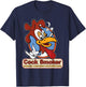 Kevin Smith Jay & Silent Bob Reboot Cock Smoker Logo Dark T-Shirt - T-Shirt | Navy