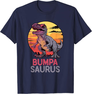 BumpaSaurus Dino Dinosaur Bumpa-Saurus T-Rex Funny Trex T-Shirt - T-Shirt | Navy