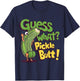 Guess What? Pickle Butt! Funny Cucumber Meme Pickle Joke T-Shirt - T-Shirt | Navy