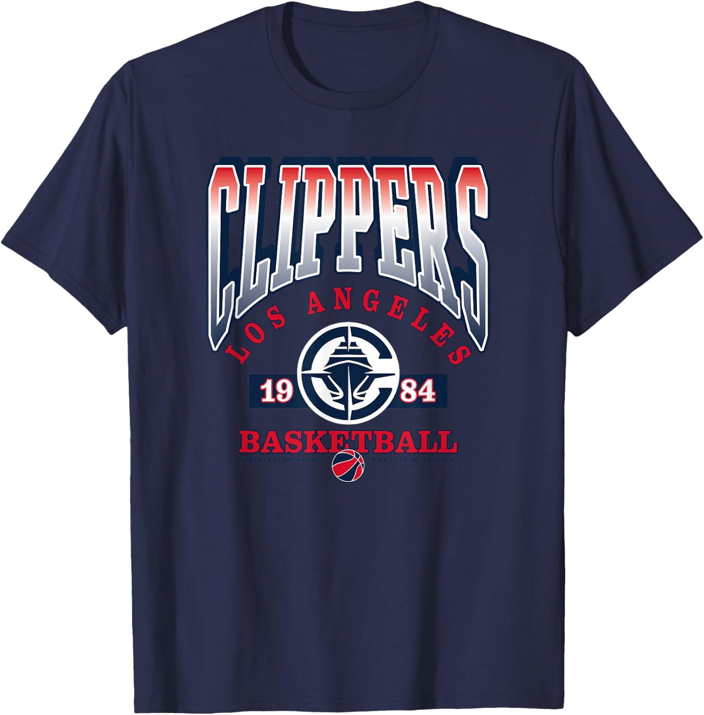 NBA Los Angeles Clippers Homecourt Advantage T-Shirt - T-Shirt | Navy