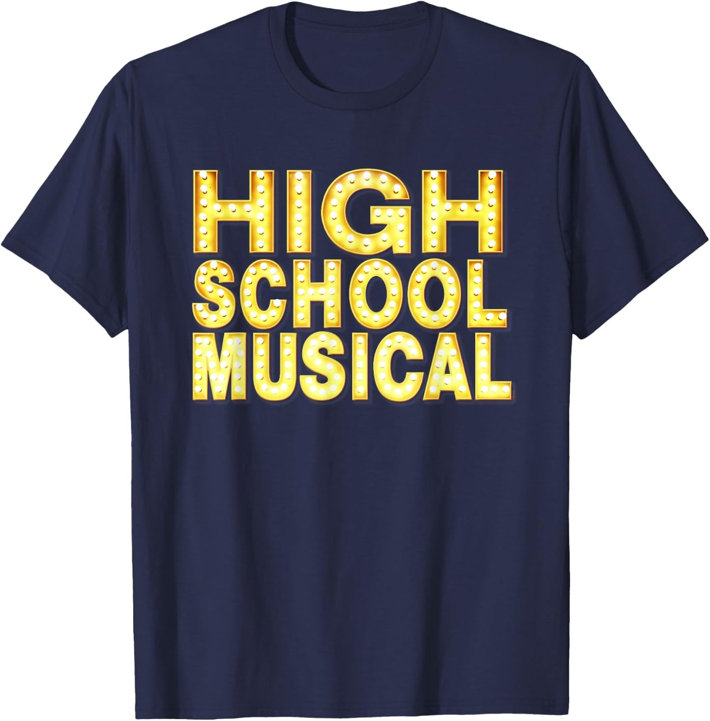 Disney Channel Official High School Musical Movie Logo T-Shirt - T-Shirt | Navy