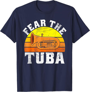 Fear the Tuba T-Shirt - T-Shirt | Navy