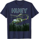 Huey Army Helicopter Military Armed Forces Helicopter T-Shirt - T-Shirt | Navy
