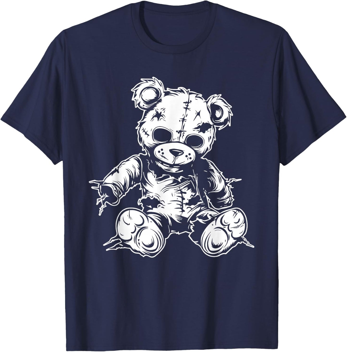 Halloween Teddy Bear T-Shirt - T-Shirt | Navy