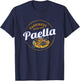 Paella Snack Vintage Spain Retro Paella Pan Souvenir T-Shirt - T-Shirt | Navy