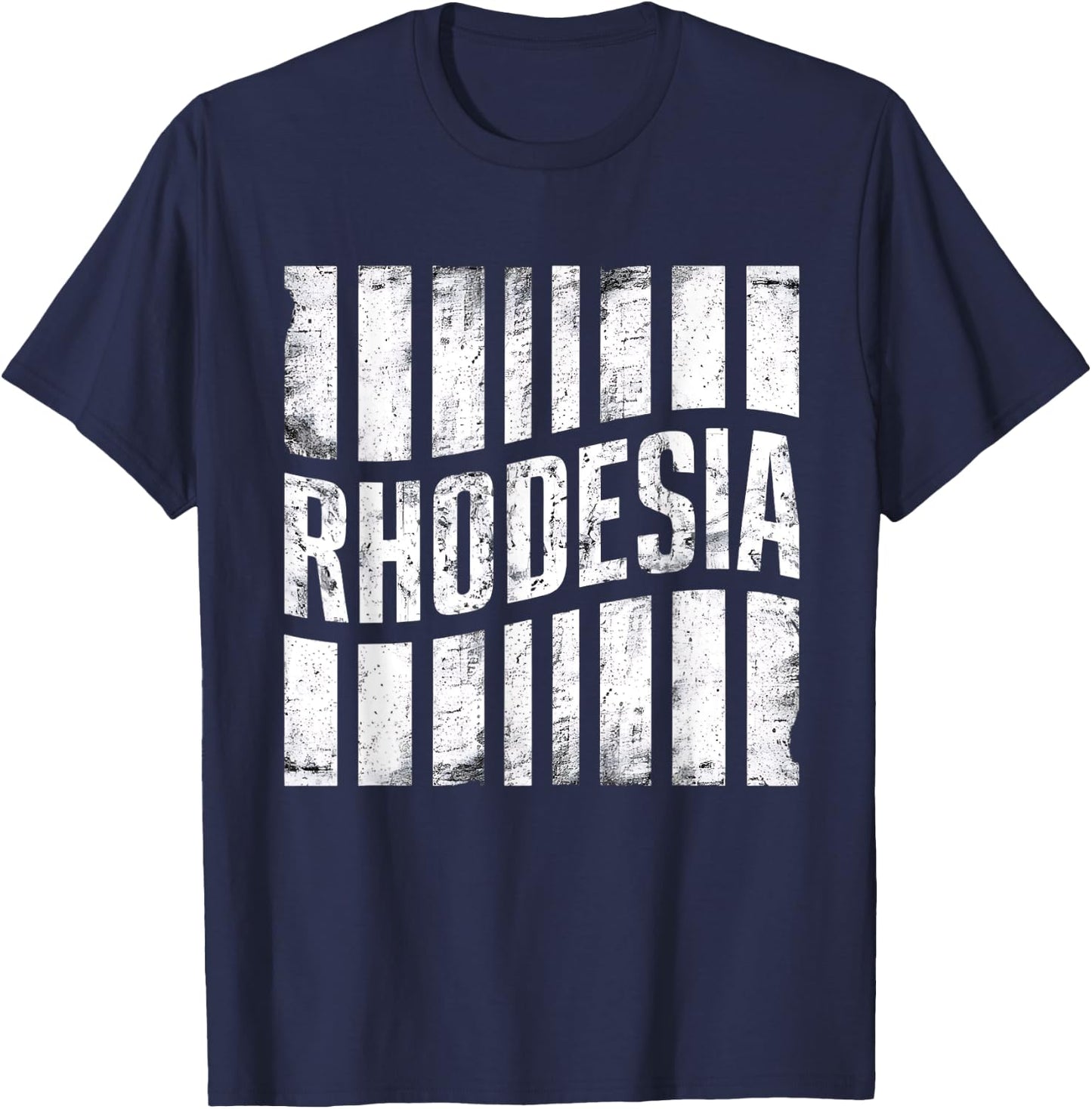 Vintage Rhodesia South African Country Shirt T-Shirt - T-Shirt | Navy