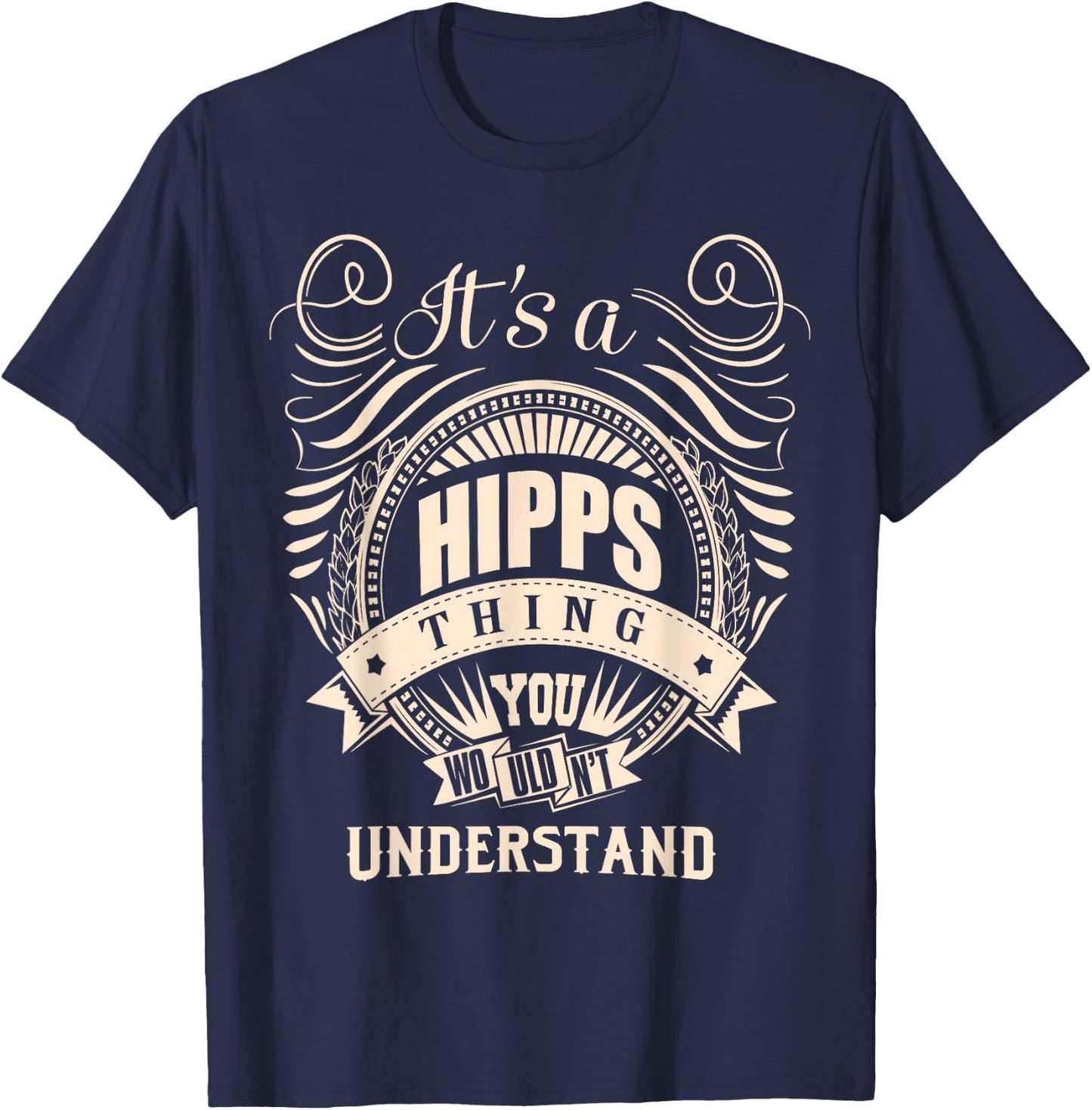 It is a HIPPS Thing T-Shirt - T-Shirt | Navy