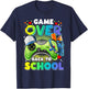 Back To School , Boys, Kids Game Over Back To School T-Shirt - T-Shirt | Navy