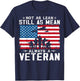 Not As Lean Still As Mean Alwys A Vetran T-Shirt - T-Shirt | Navy