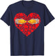 Aquarium Fish Lover Valentine's Day Gift Fish Kissing Fish T-Shirt - T-Shirt | Navy