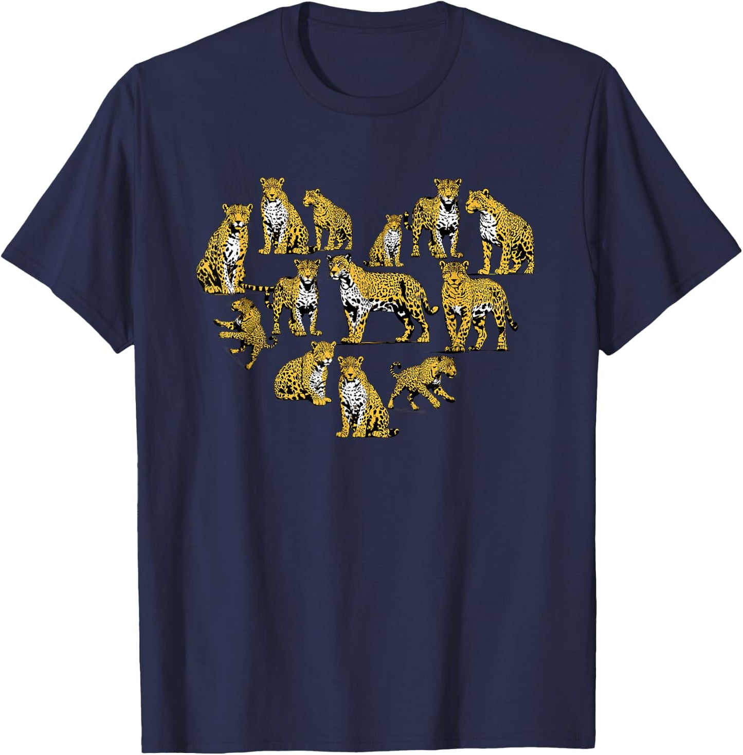 Jaguar Lover Women Wildcat Kids Jaguar T-Shirt - T-Shirt | Navy