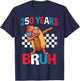 250 Years Bruh Funny Dabbing Hot Dog 4th of July USA 2026 T-Shirt - T-Shirt | Navy