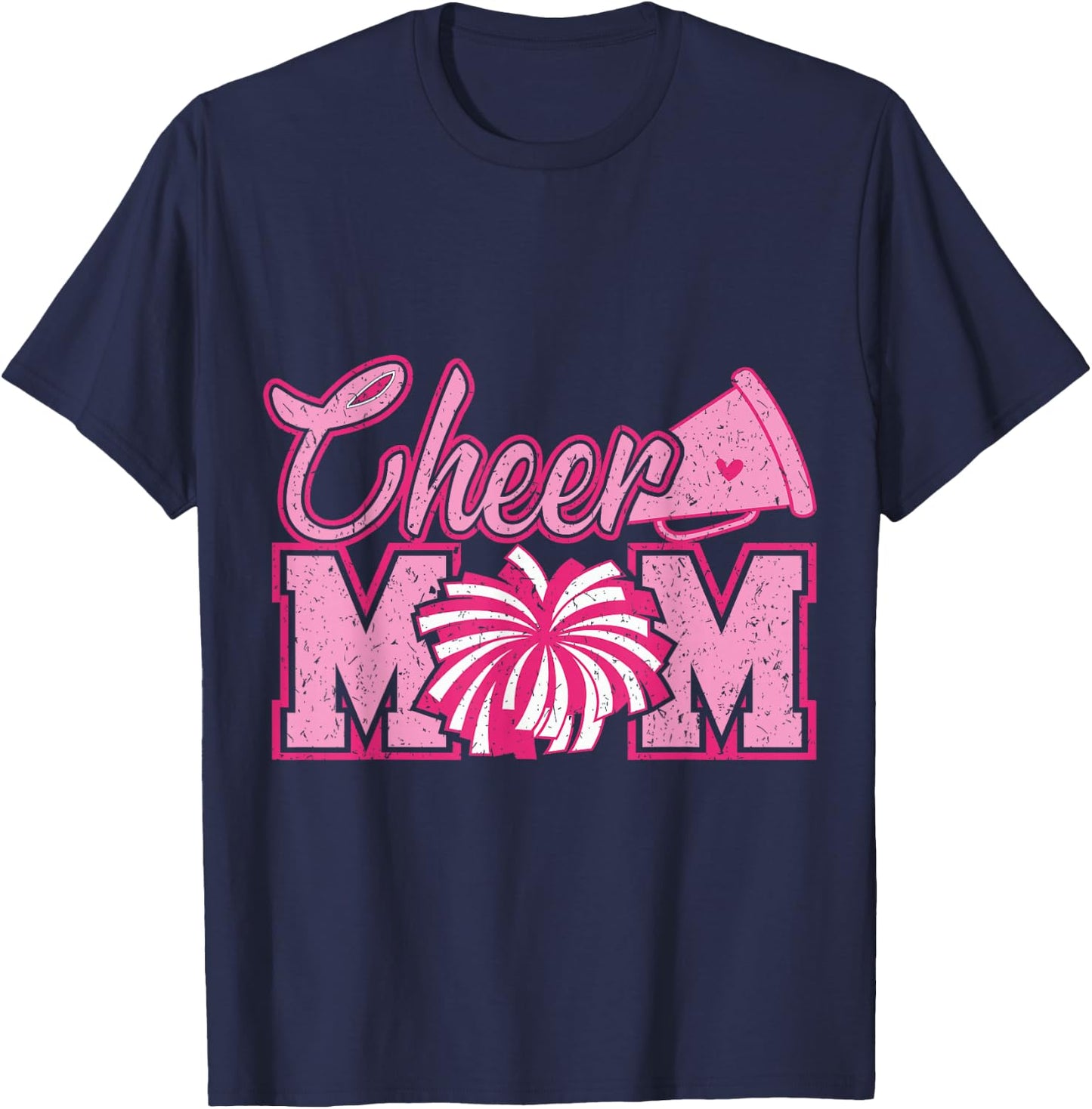 Cheer Mom T-Shirt - T-Shirt | Navy