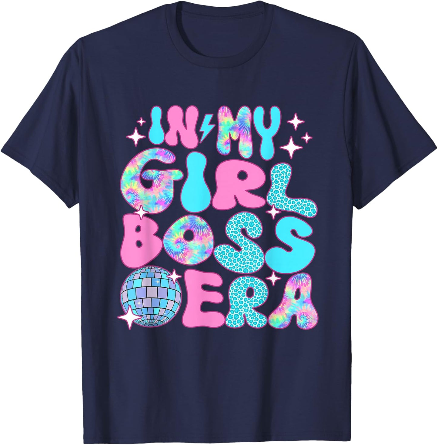 Disco In My Girl Boss Era T-Shirt - T-Shirt | Navy