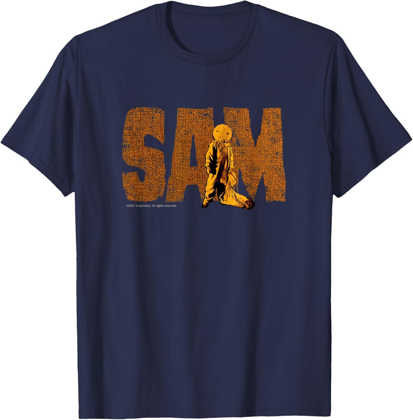 Trick ‘R Treat – Standing Sam T-Shirt - T-Shirt | Navy