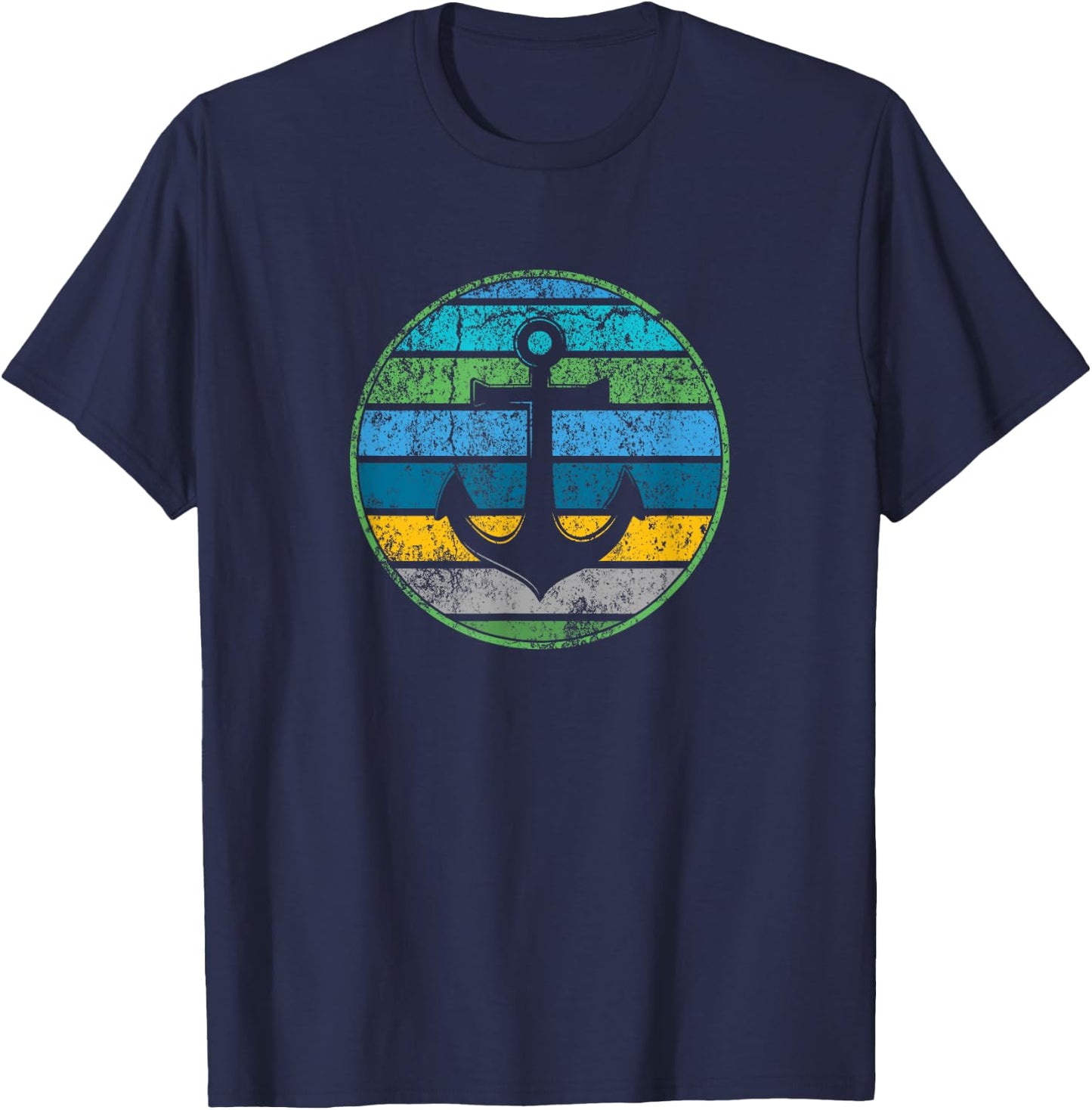 Retro I'm Sailing - Vintage Anchor For Captain Of Sailing T-Shirt - T-Shirt | Navy