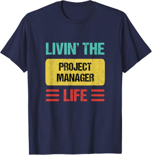 Project Manager T-Shirt - T-Shirt | Navy