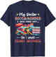 My Doctor Recommended A High Fiber Diet So I Went Fabric T-Shirt - T-Shirt | Navy