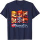 ThunderCats Bring The Thunder Iconic Characters Chest Panels T-Shirt - T-Shirt | Navy