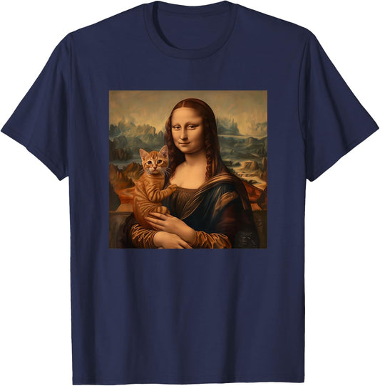 Orange Tabby Cat Shirt Orange Tabby Cats T-Shirt - T-Shirt | Navy