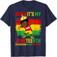 Bruh It's My Juneteenth Celebrating Black Freedom Kids Retro T-Shirt - T-Shirt | Navy