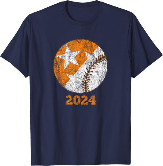 Tennessee Omaha Bound Knoxville Baseball Fan 2024 Champion T-Shirt - T-Shirt | Navy