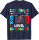 1st Grade Level Complete Graduation Class 2024 Boys Gamer T-Shirt - T-Shirt | Navy