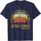 Jesus Christ Yesterday Today And Forever Christian T-Shirt - T-Shirt | Navy