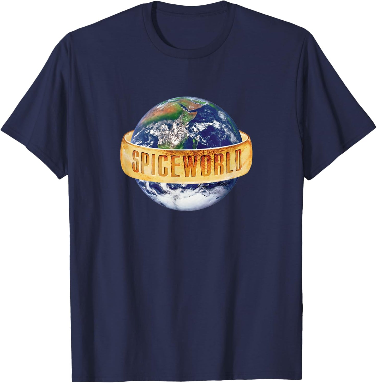 Official Spice Girls Spice World T-Shirt - T-Shirt | Navy
