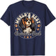 Cavalier King Charles Spaniel Dog World's Best Cavalier Dad T-Shirt - T-Shirt | Navy