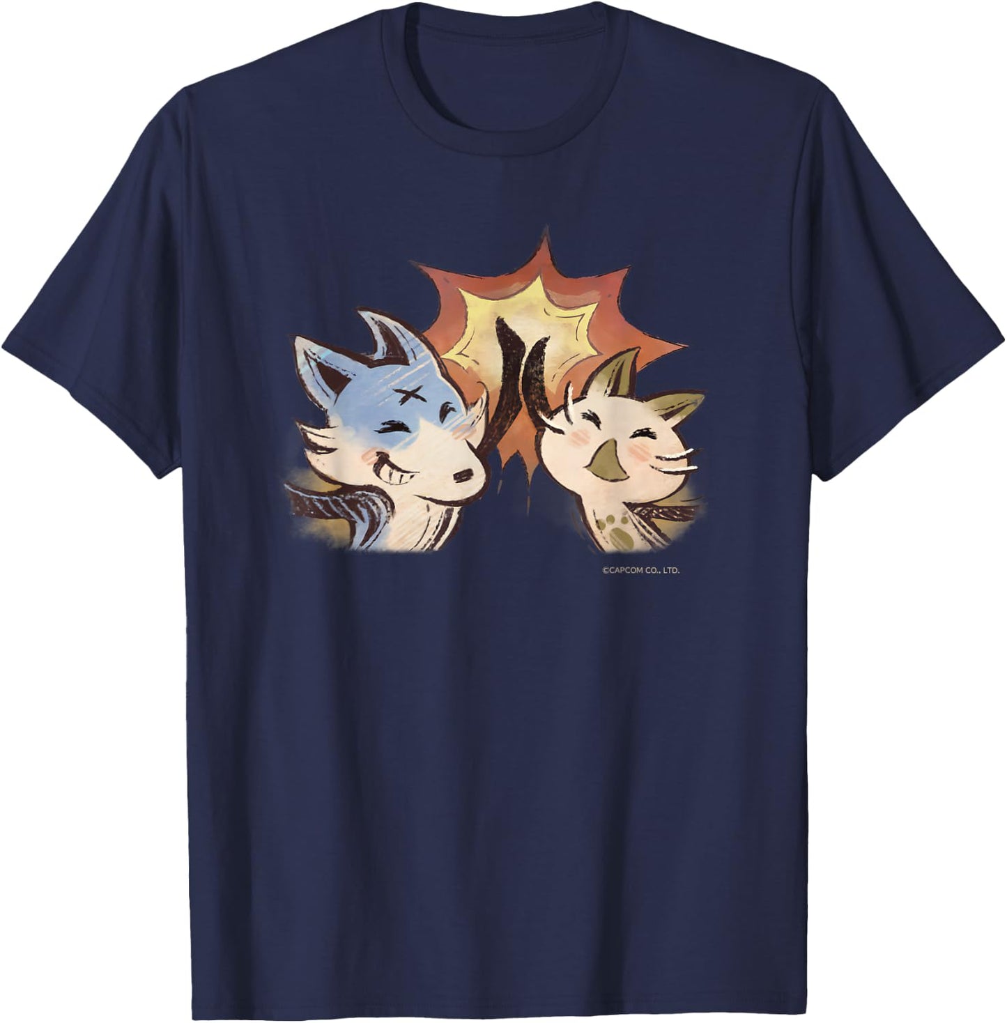 Monster Hunter Rise: Sunbreak We did it! T-Shirt - T-Shirt | Navy