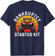 Bankruptcy Starter Kit UTV SXS ATV Funny Side By Side T-Shirt - T-Shirt | Navy