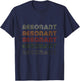 Love Heart Resonant Grunge Vintage Style Black Resonant T-Shirt - T-Shirt | Navy