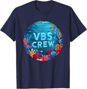 Scuba VBS Crew Vacation Bible School Scuba Diving Underwater T-Shirt - T-Shirt | Navy