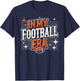 In My Football Era Funny Fan Football Player Retro T-Shirt - T-Shirt | Navy